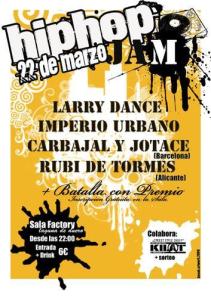 2008-03-22 Hip Hop Jam - Factory (Valladolid)
